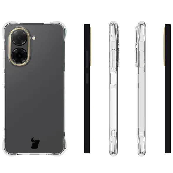 Etui + 2x szkło na ekran Bizon Case Clear Pack do Xiaomi Redmi A5 4G / POCO C71 4G