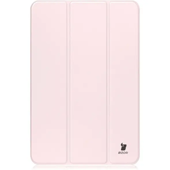 Etui z klapką Bizon Case Tab Clear Matt do Samsung Galaxy Tab S10 FE+ Plus różowe