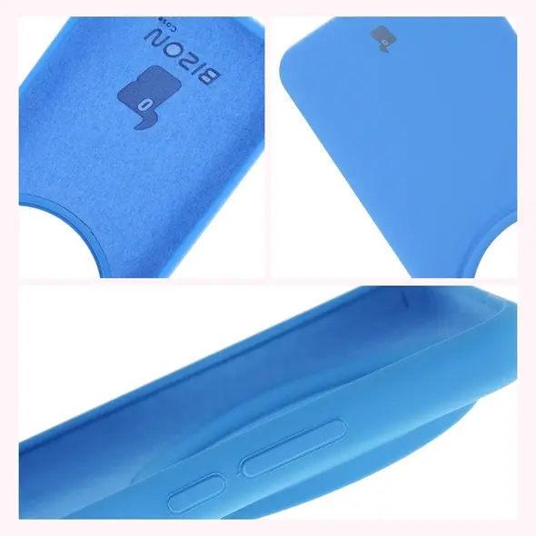Silikonowe etui Bizon Soft Case do Xiaomi 15 Ultra niebieskie