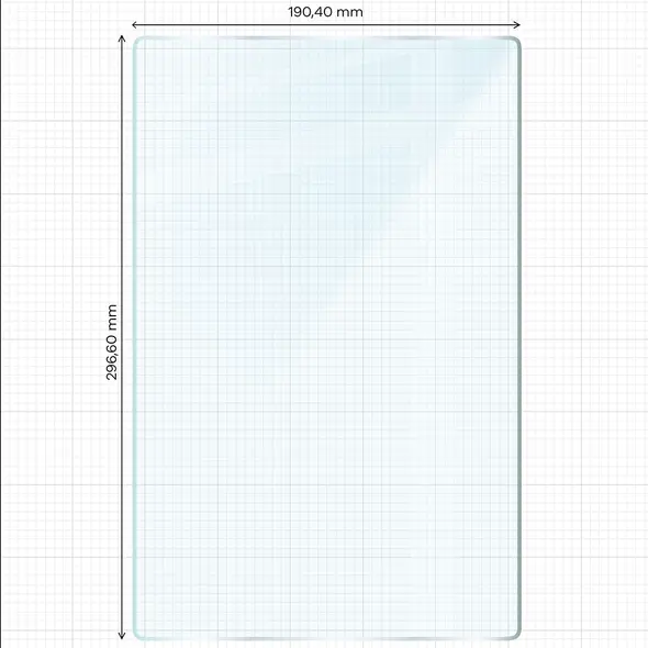 Szkło hartowane do tabletu Bizon Glass Tab Clear do Samsung Galaxy Tab S10 FE+ Plus [2 PACK]
