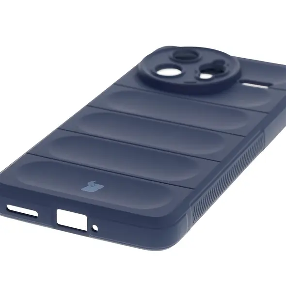 Pancerne etui Bizon Case Tur do Xiaomi Poco F7 Ultra granatowe