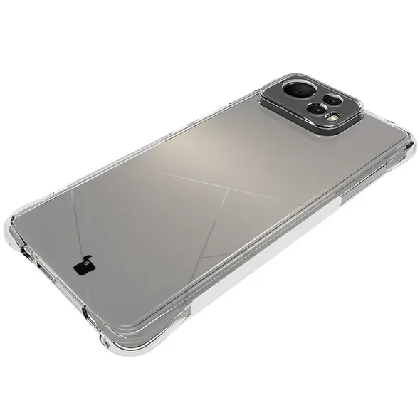 Elastyczne etui Bizon Case Salpa do Asus Zenfone 12 Ultra przezroczyste