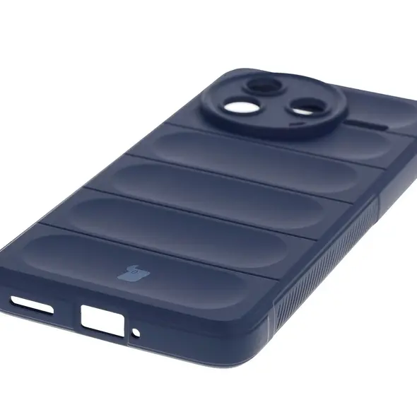 Pancerne etui Bizon Case Tur do Xiaomi Poco F7 Pro granatowe