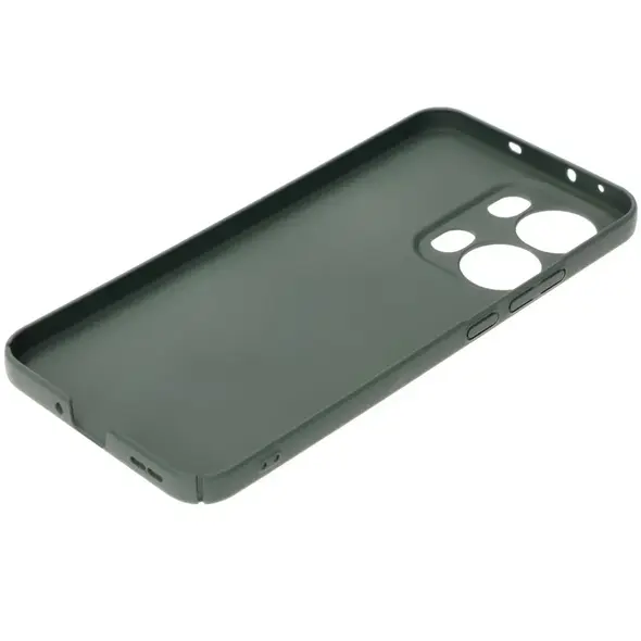 Etui Bizon Case Łupka do Oppo Reno13 Pro zielone