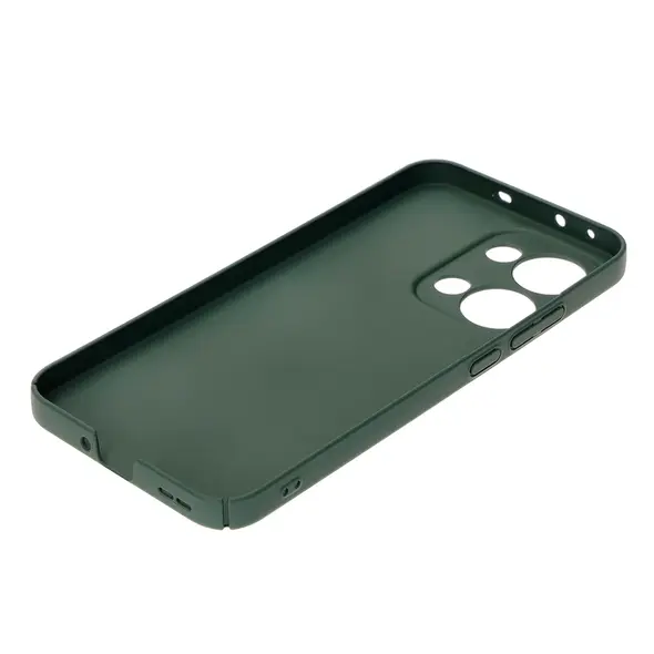Etui Bizon Case Łupka do Oppo Reno13 zielone