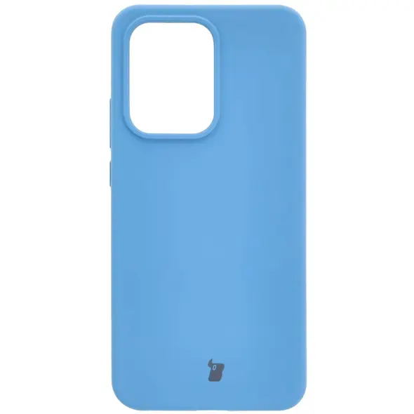 Silikonowe etui Bizon Soft Case do Oppo Reno13 Pro niebieskie
