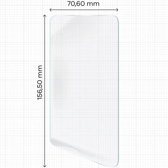 Folia hydrożelowa na ekran Bizon Glass Hydrogel Front do Motorola Edge 60 Fusion / Edge 60 [2 PACK]