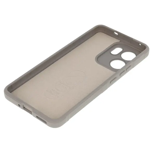 Pancerne etui Bizon Case Tur do Oppo Reno13 F jasnoszare