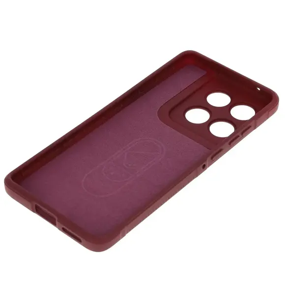 Pancerne etui Bizon Case Tur do Motorola Edge 60 Fusion / Edge 60 burgundowe