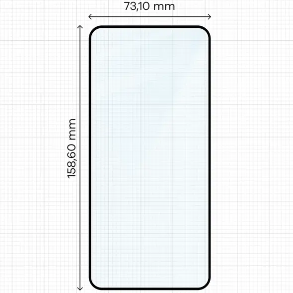 2x szkło na ekran + 1x szkło na aparat Bizon Edge 2 Pack do Oppo Reno13