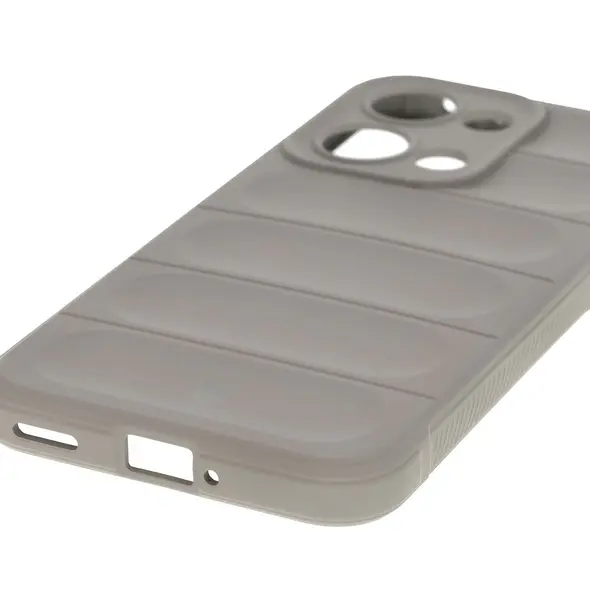 Pancerne etui Bizon Case Tur do Oppo Reno13 jasnoszare