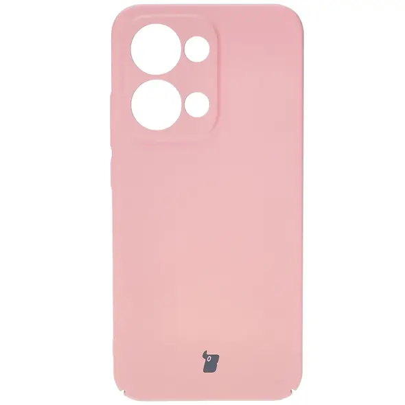 Etui Bizon Case Łupka do Oppo Reno13 różowe
