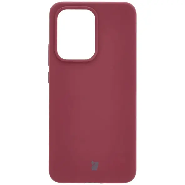 Silikonowe etui Bizon Soft Case do Oppo Reno13 Pro ciemnofioletowe