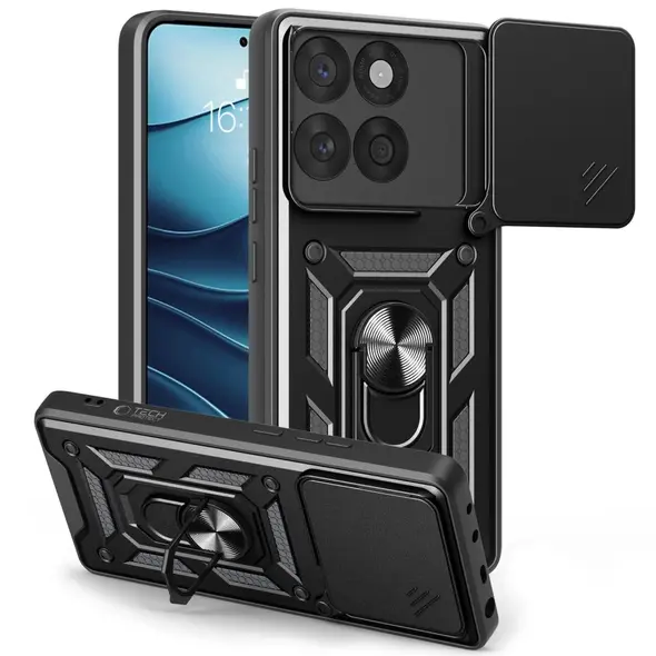 Etui Tech-Protect Camshield Pro Motorola Edge 60 Fusion / Edge 60 Black