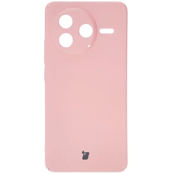Etui Bizon Case Łupka do Xiaomi Poco F7 Pro różowe