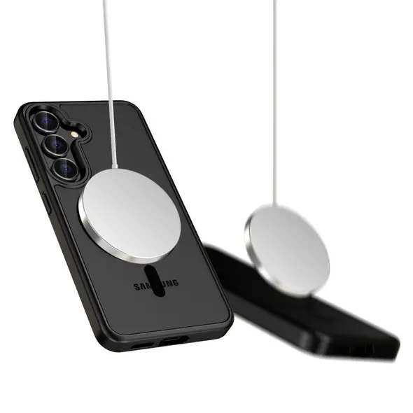 Etui Tech-Protect Magmat MagSafe do Xiaomi Poco F7 5G Black/clear