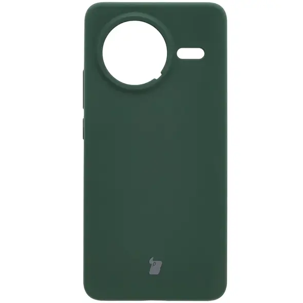 Silikonowe etui Bizon Soft Case do Xiaomi POCO F7 Pro ciemnozielone