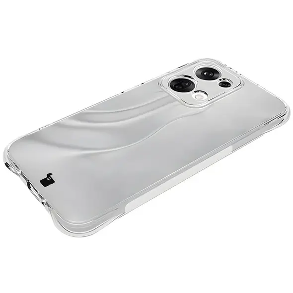 Elastyczne etui Bizon Case Salpa do Oppo Reno13 przezroczyste