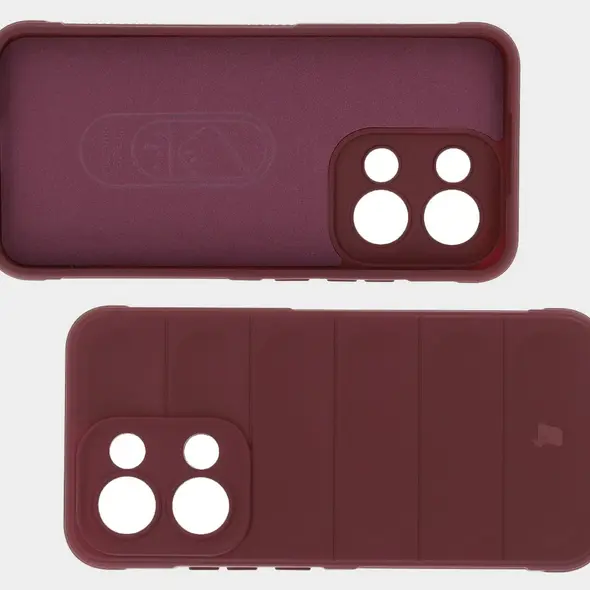 Pancerne etui Bizon Case Tur do Oppo Reno13 ciemnofioletowe