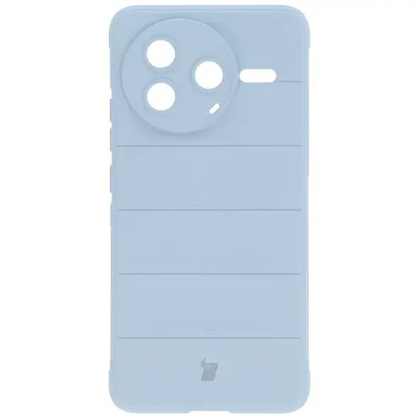 Pancerne etui Bizon Case Tur do Xiaomi Poco F7 Pro jasnoniebieskie