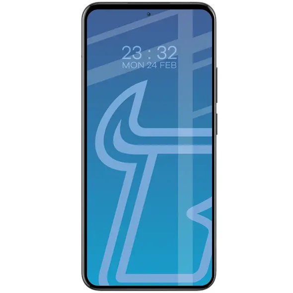 Szkło hartowane Bizon Glass Edge 3D do Oppo Reno13 Pro czarna ramka