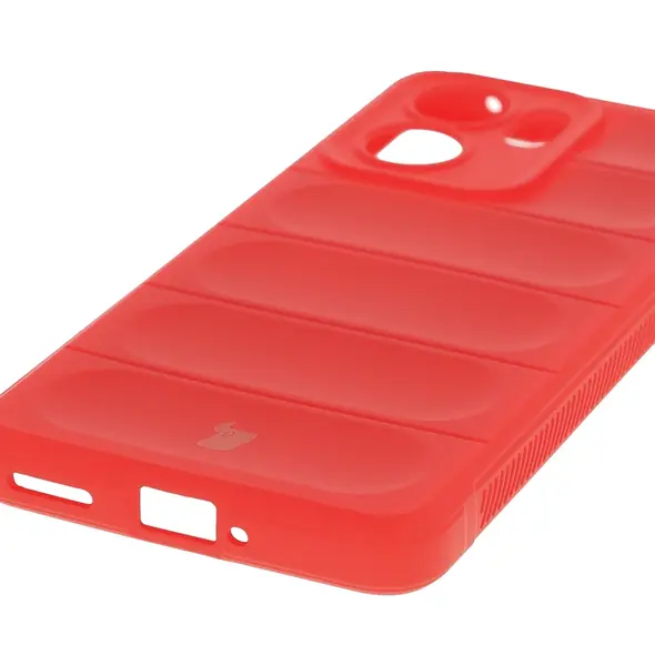 Pancerne etui Bizon Case Tur do Oppo Reno13 F czerwone
