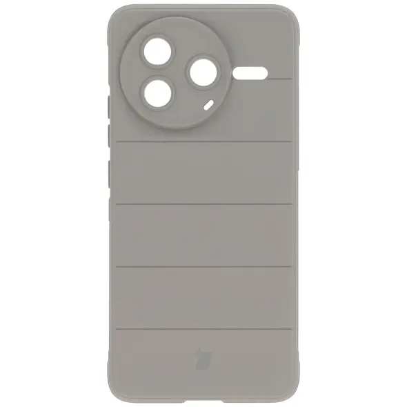 Pancerne etui Bizon Case Tur do Xiaomi Poco F7 Pro jasnoszare