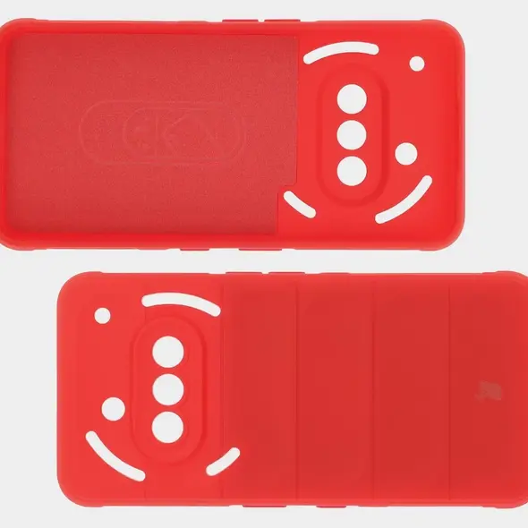 Pancerne etui Bizon Case Tur do Nothing Phone (3a) czerwone