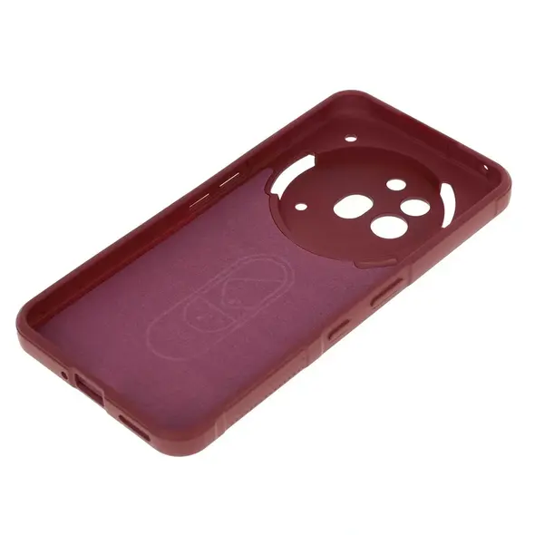 Pancerne etui Bizon Case Tur do Nothing Phone (3a) Pro burgundowe