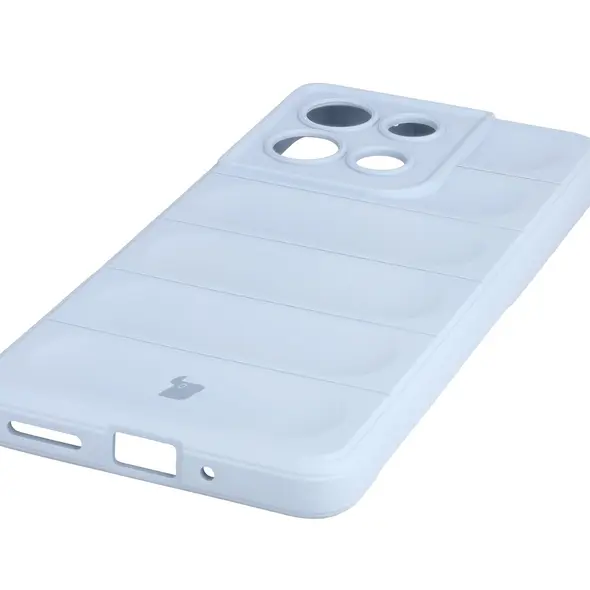 Pancerne etui Bizon Case Tur do Motorola Moto G86 5G jasnoniebieskie