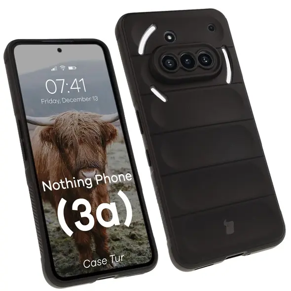 Pancerne etui Bizon Case Tur do Nothing Phone (3a) czarne