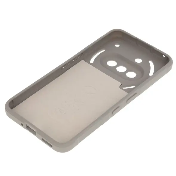 Pancerne etui Bizon Case Tur do Nothing Phone (3a) jasnoszare