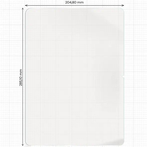 Folia imitująca papier Bizon Film Tab Papirus do OnePlus Pad 3 / 2 Pro / Oppo Pad 4 / 4 Pro [2 PACK]