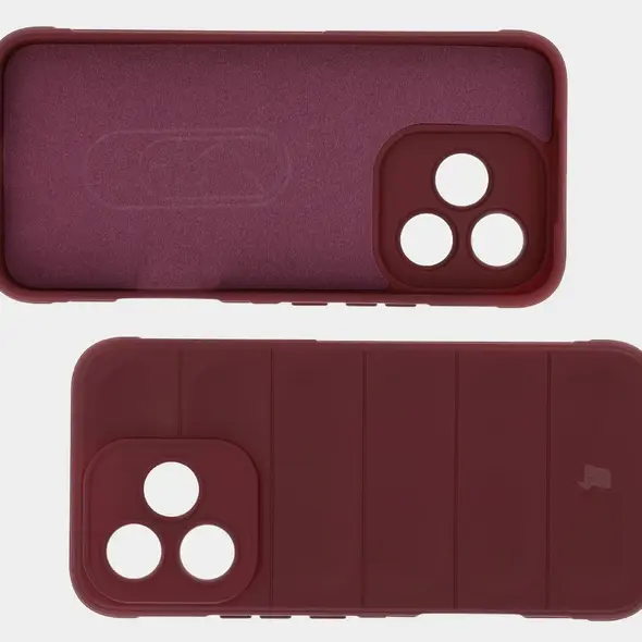 Pancerne etui Bizon Case Tur do Honor 400 Lite 5G burgundowe