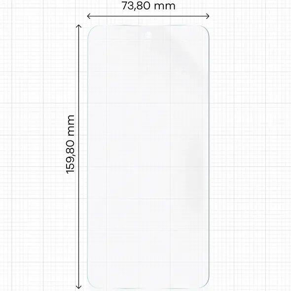 Folia matowa Bizon Glass Film Sun do Nothing Phone (3a) Pro [2 PACK]