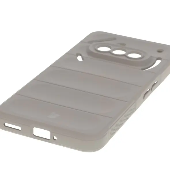 Pancerne etui Bizon Case Tur do Nothing Phone (3a) jasnoszare