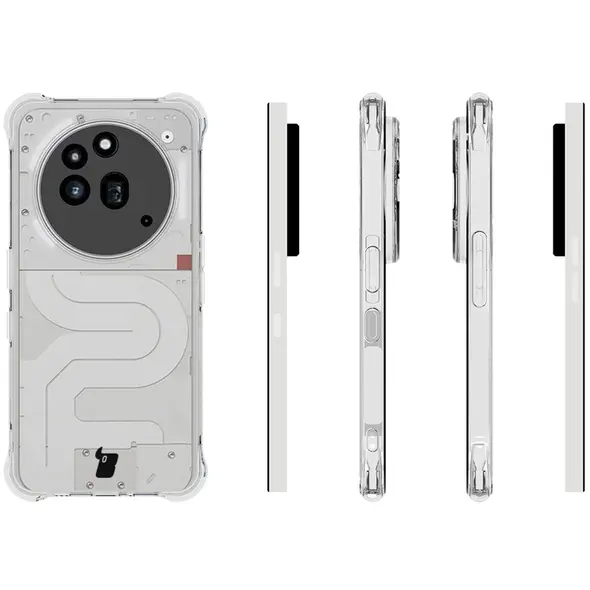 Elastyczne etui Bizon Case Salpa do Nothing Phone (3a) Pro przezroczyste