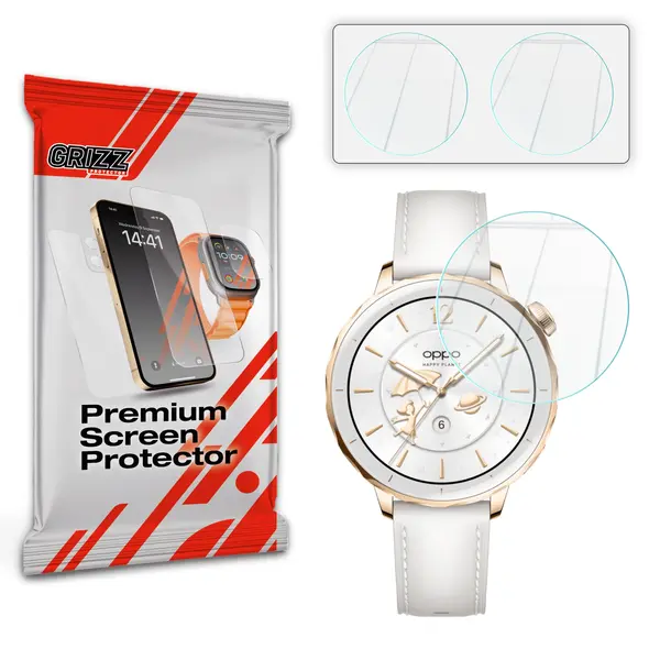 Szkło hybrydowe GrizzGlass HybridGlass do Oppo Watch X2 Mini