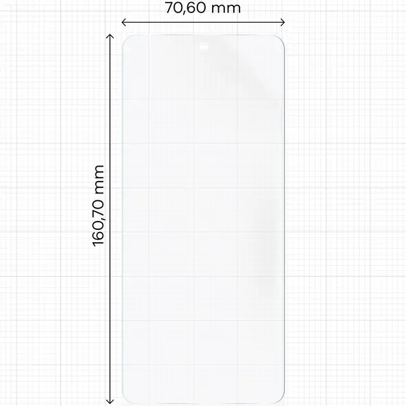 Folia matowa Bizon Glass Film Sun do Motorola Moto G56 5G [2 PACK]