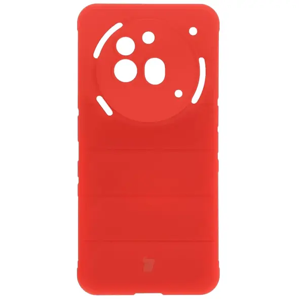 Pancerne etui Bizon Case Tur do Nothing Phone (3a) Pro czerwone