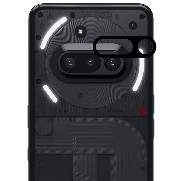 2x szkło na ekran + 1x na aparat Bizon Edge 2 Pack do Nothing Phone (3a)