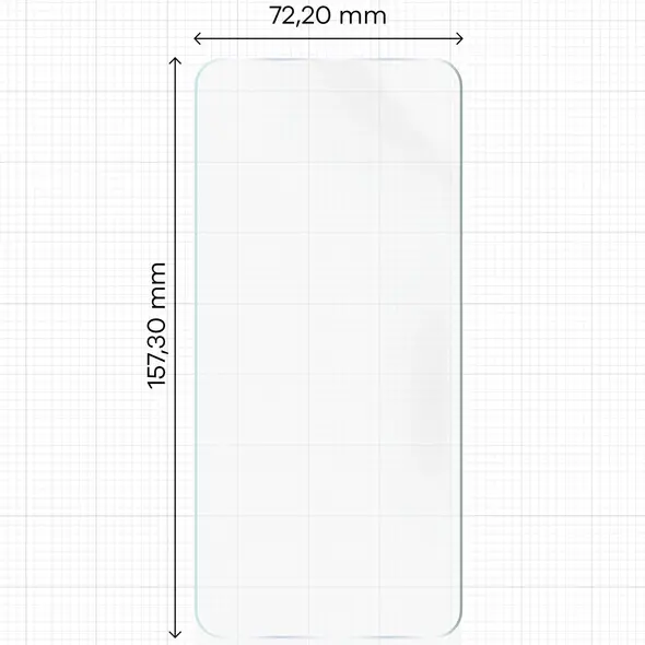 Folia hydrożelowa na ekran Bizon Glass Hydrogel Front do Nothing Phone (3a) / (3a) Pro [2 PACK]