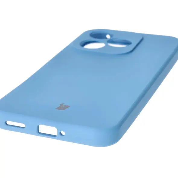 Silikonowe etui Bizon Soft Case do Honor 400 Lite 5G niebieskie