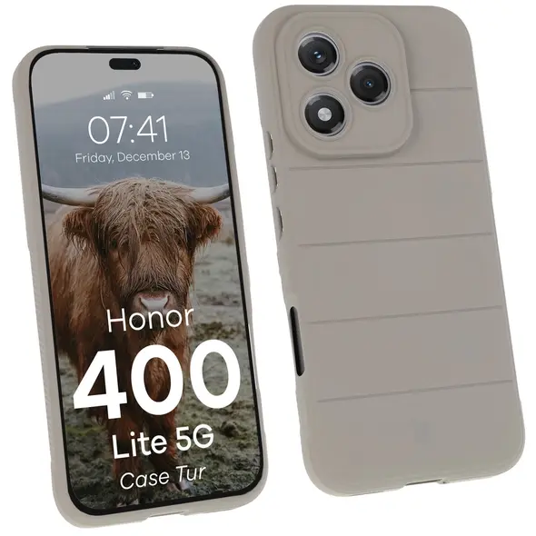 Pancerne etui Bizon Case Tur do Honor 400 Lite jasnoszare