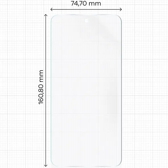 Folia matowa Bizon Glass Film Sun do Nothing Phone (3a) [2 PACK]