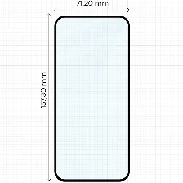 2x szkło na ekran + 1x na aparat Bizon Edge 2 Pack do Honor 400 Lite 5G