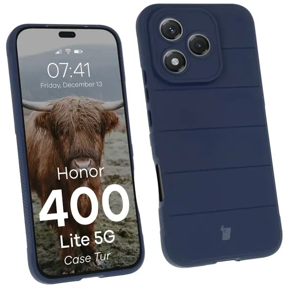 Pancerne etui Bizon Case Tur do Honor 400 Lite granatowe