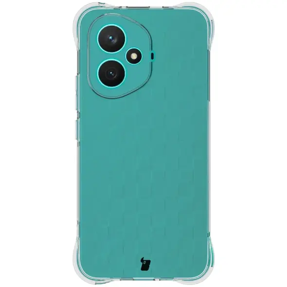 Elastyczne etui + 2x folia na ekran Bizon Case Clear Pack do Honor 400