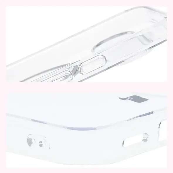Etui z pierścieniem magnetycznym Bizon Case CrystalO do Google Pixel 10 / 10 Pro przezroczyste