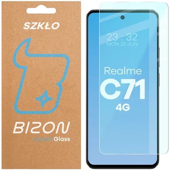 Szkło hartowane Bizon Glass Clear 2 do Realme C71 4G